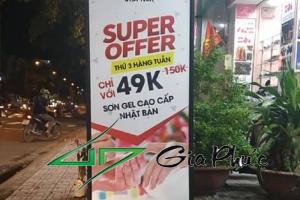 STANDEE CHÂN SẮT